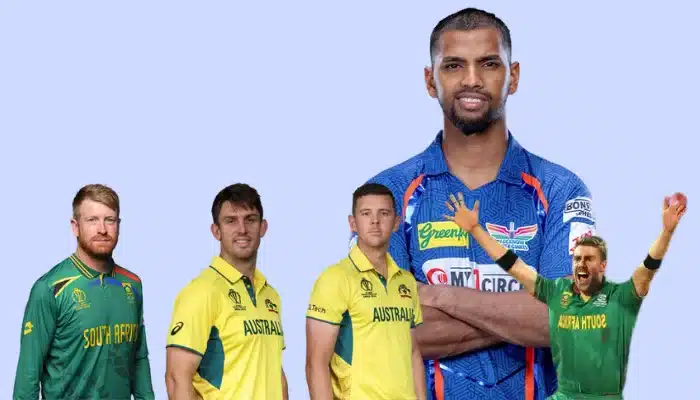 5 international cricket players in one photo