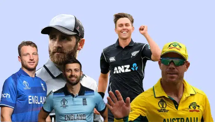 5 international cricket players in one photo