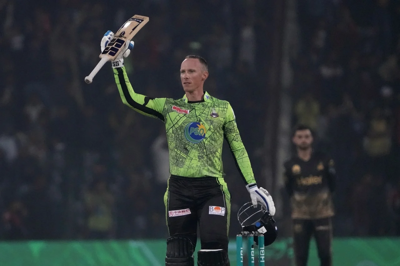 Cricket War at Its Best: Lahore Qalandars vs Peshawar Zalmi 3 Rassie van der Dussen brought up the season's first century, Lahore Qalandars vs Peshawar Zalmi, PSL, Lahore, February 25, 2024