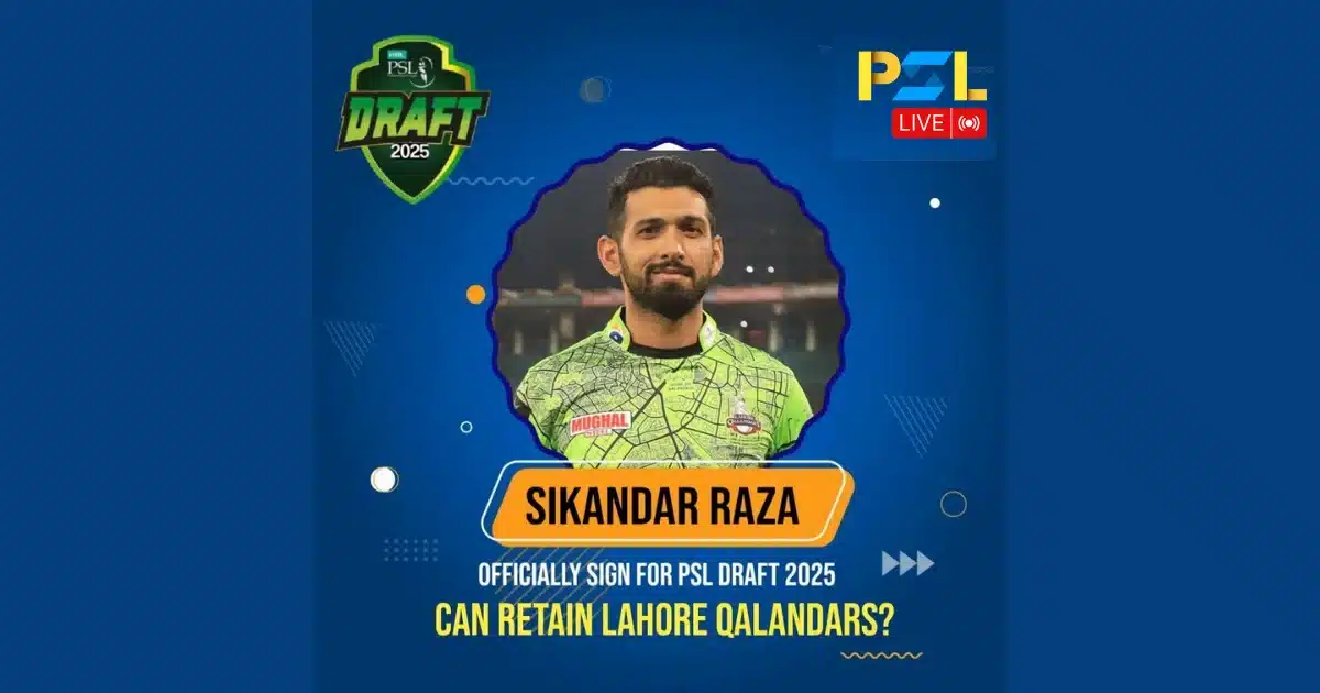 Sikandar Raza Enters HBL PSL 10 Draft Zimbabwe's Star All-Rounder Returns